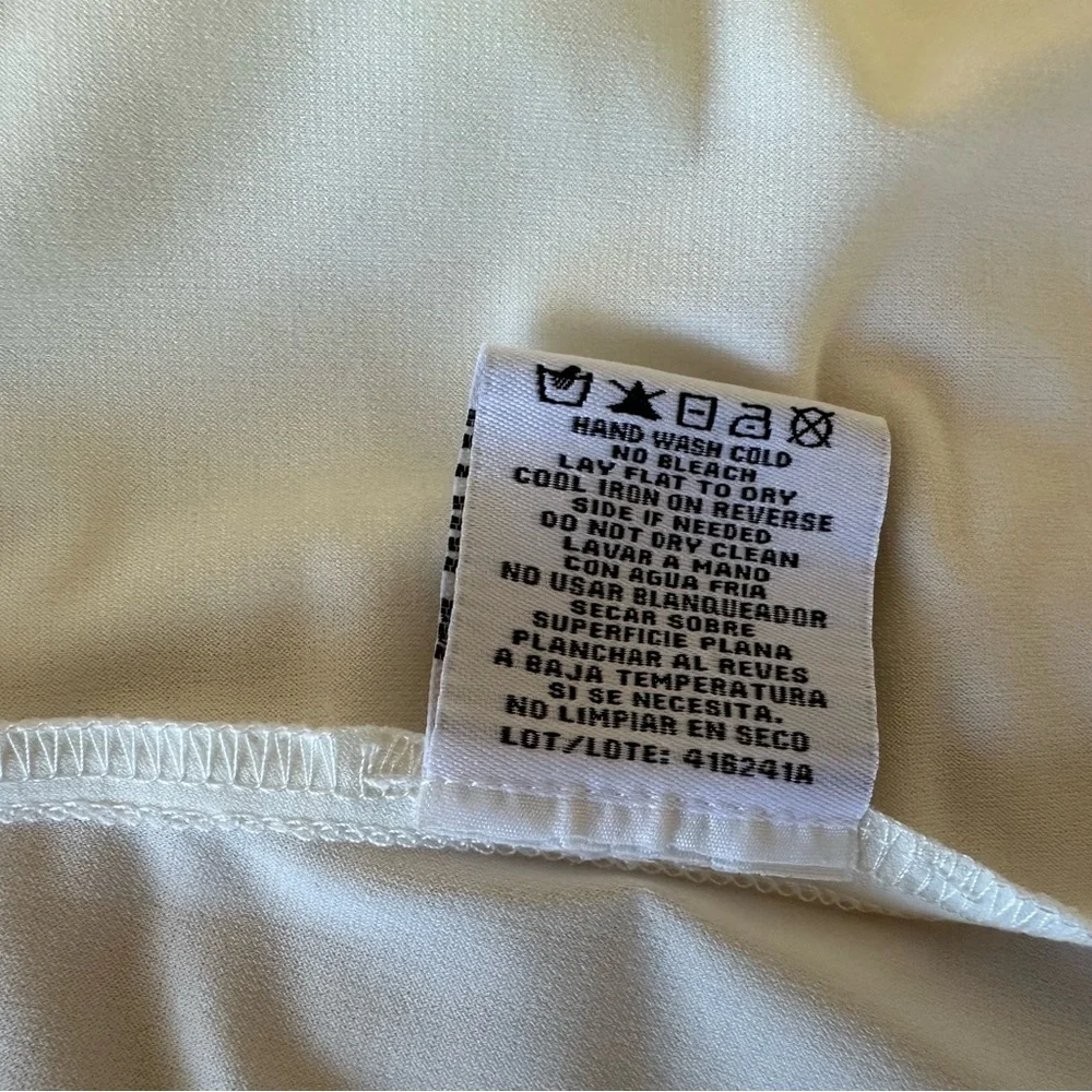 R&M Richards White Women's Jacket Quarter Sleeves Size XL - Picture 13 of 13